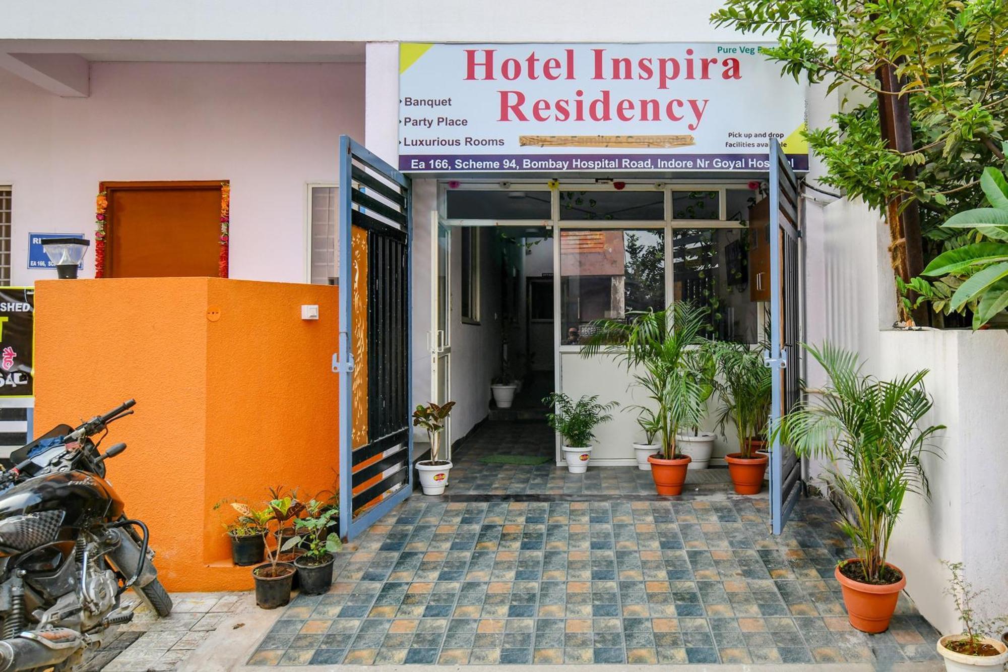 Oyo Hotel Inspira Residency Indaur Exteriér fotografie